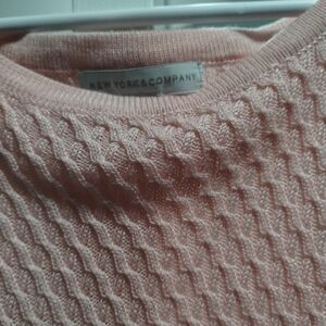 Small pink shirt, new York and company